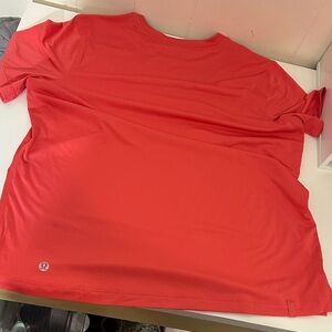 lululemon athletica womens Red Shirt